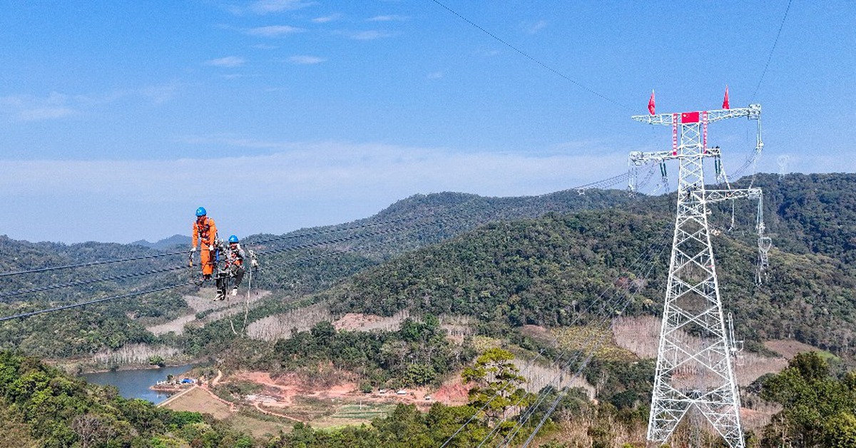Trung Quốc - Lào thông tuyến dự án liên kết lưới điện 500kV