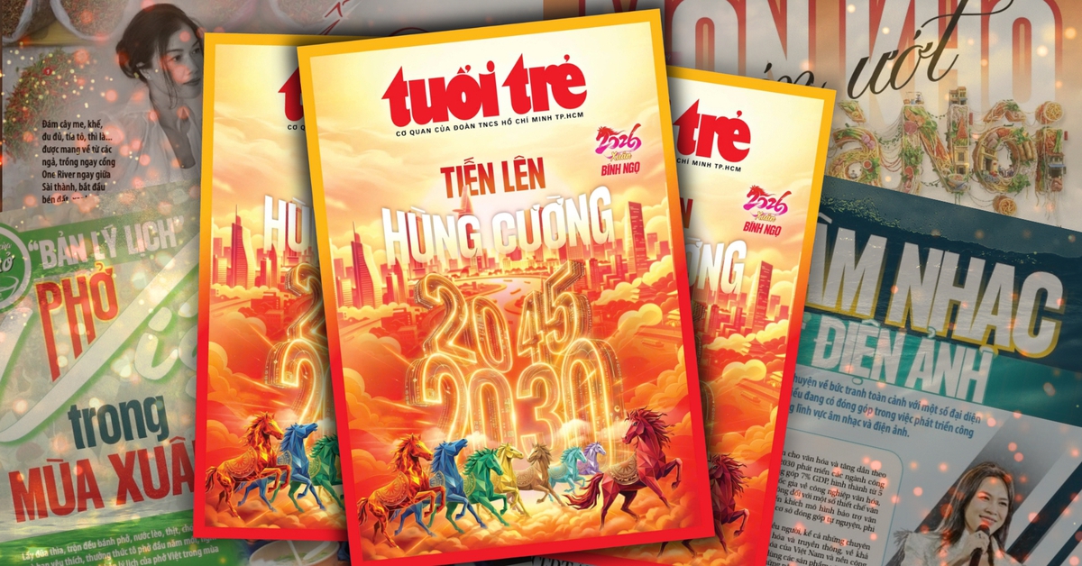 Tuổi Trẻ gói ghém cả Việt Nam vào 110 trang báo Tết