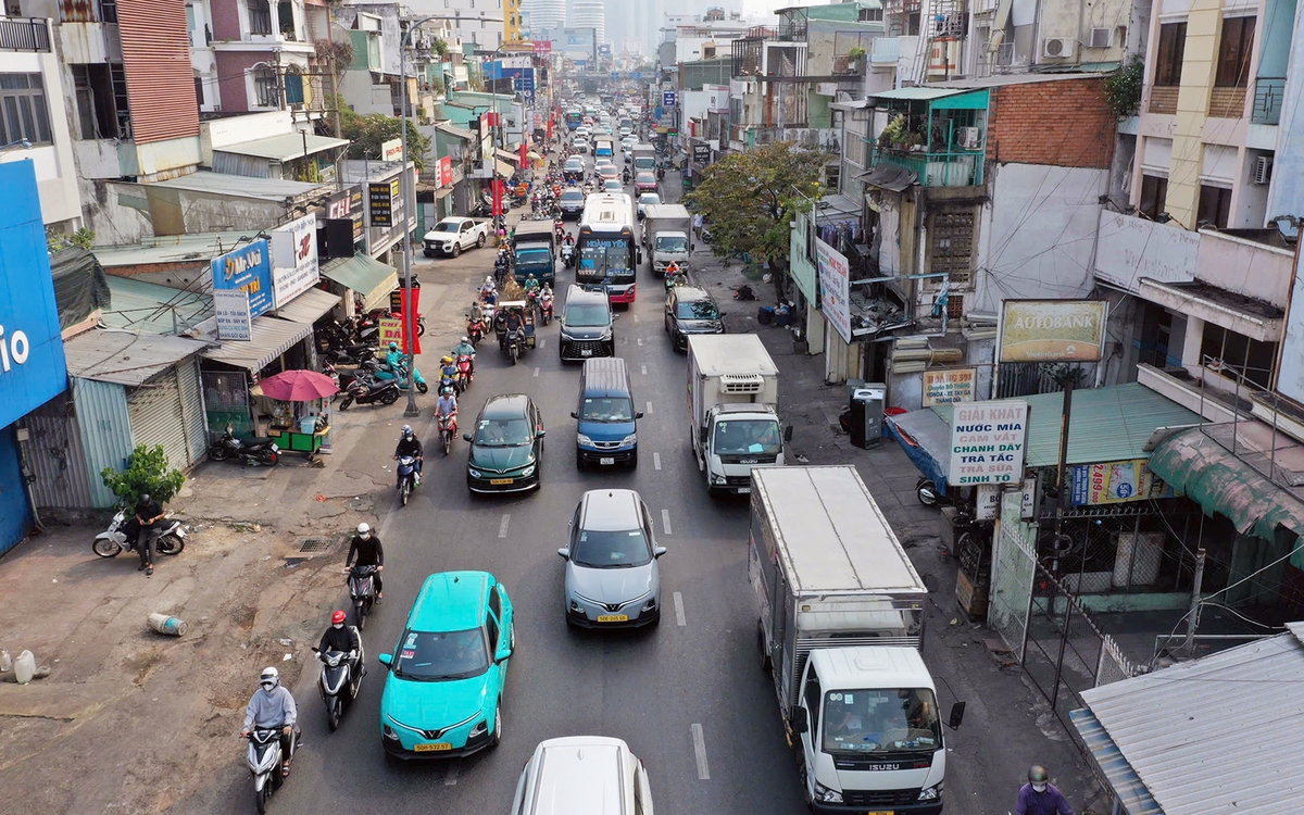 TP.HCM dùng flycam quan sát các cửa ngõ để phát hiện 'điểm nóng' giao thông