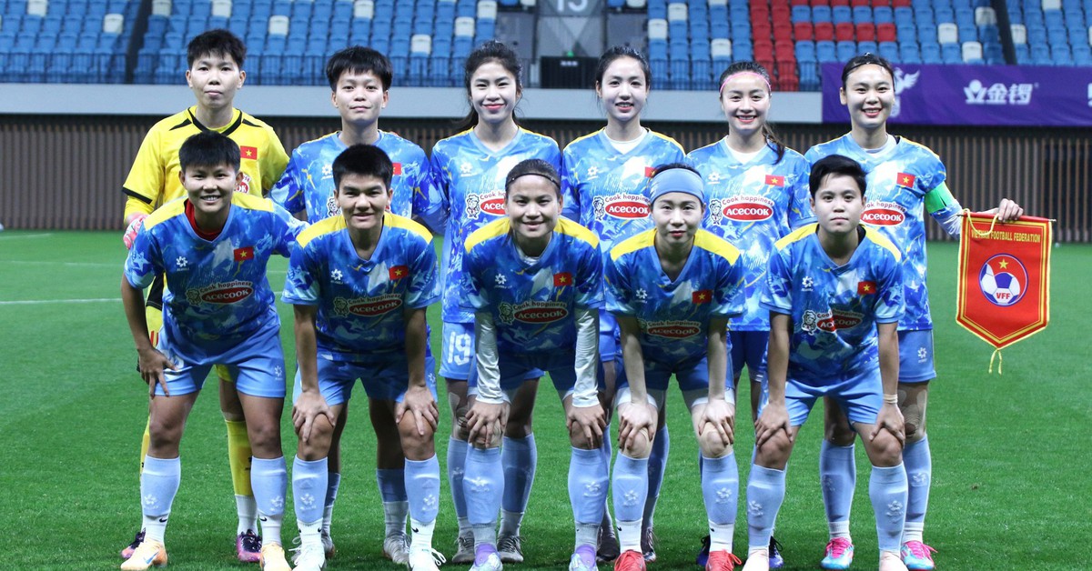 Tuyển nữ Việt Nam thua Trung Quốc