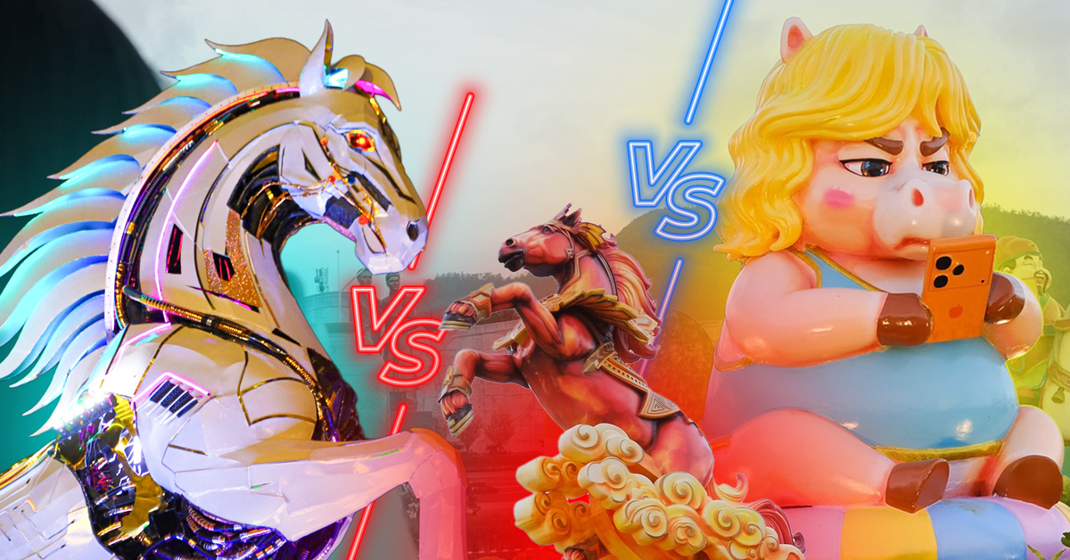 Linh vật ngựa rần rần lộ diện, theo bạn tác phẩm nào độc đáo nhất?