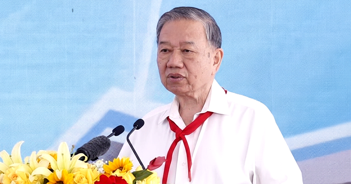 Tổng Bí thư Tô Lâm dự khởi công trường phổ thông nội trú tại xã Ea Rốk, Đắk Lắk