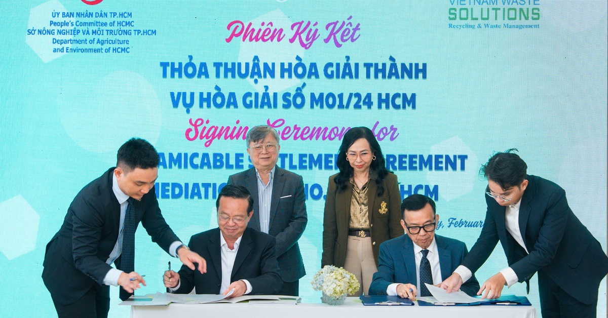 TP.HCM và VWS hòa giải thành công về hợp đồng xử lý rác tại Đa Phước