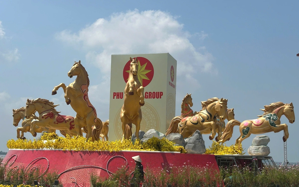 An Giang làm đại cảnh Mã đáo thành công được người dân ưa thích