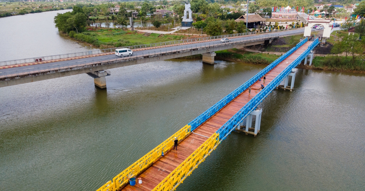Cầu Hiền Lương hoàn thành tu bổ, miễn phí vé tham quan dịp Tết