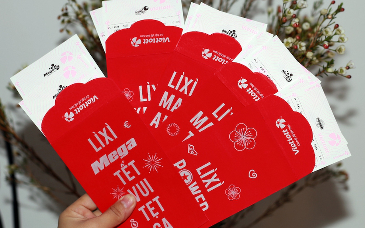 'Tôi lì xì bạn bè vé số cầu may dịp Tết Nguyên đán 2026'