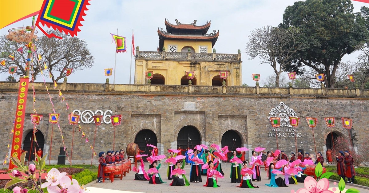 Hà Nội lần đầu tiên tổ chức Đường hoa Tết trong Hoàng thành Thăng Long