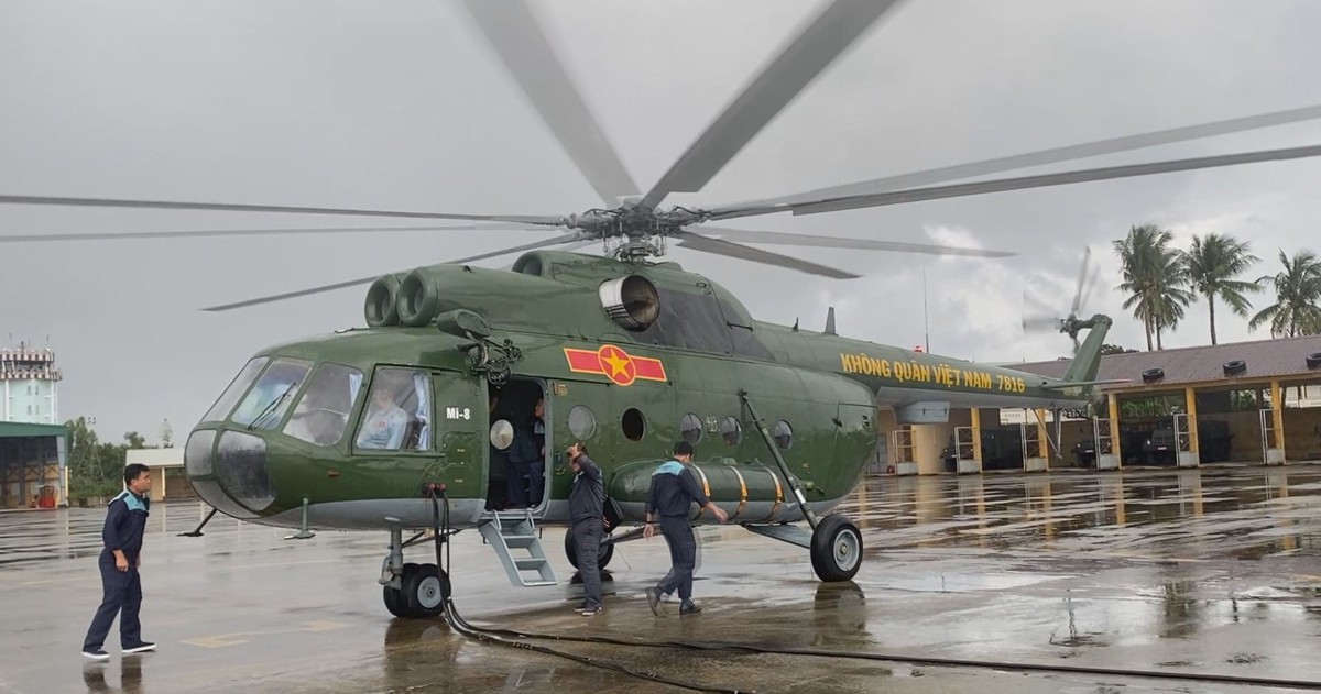 Một buổi bay huấn luyện trên trực thăng Mi-18, Mi-171 của Trung đoàn Không quân 930