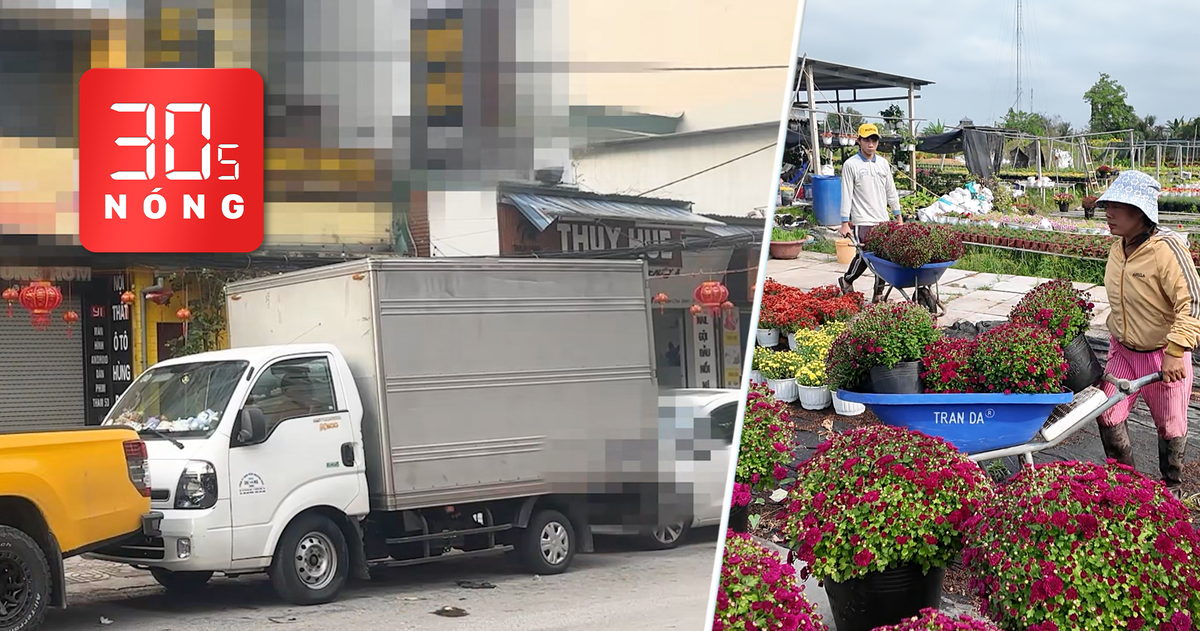 Bản tin 30s Nóng: Công an xử lý vụ đậu xe chắn cửa hàng; Cận Tết ở làng hoa Sa Đéc