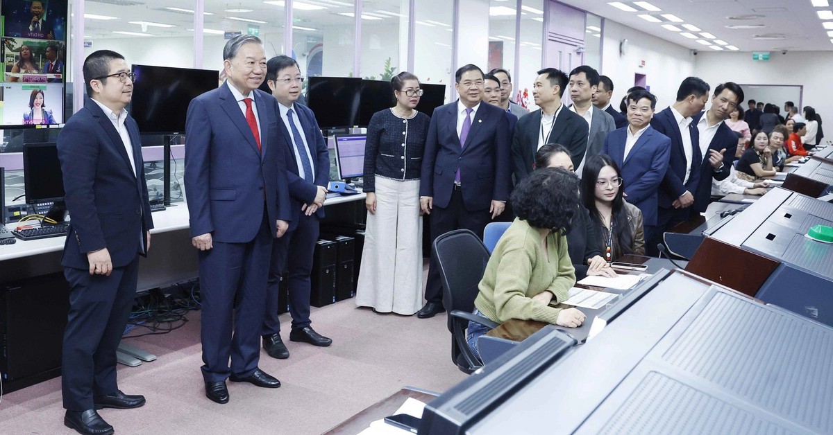 Tổng Bí thư Tô Lâm: Phải coi công nghệ là công cụ nâng cao hiệu quả phục vụ nhân dân