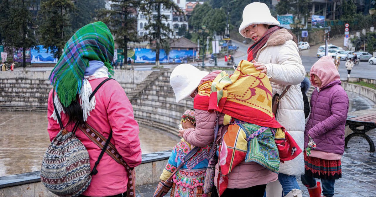 Miền Bắc đón không khí lạnh mùng 1 Tết