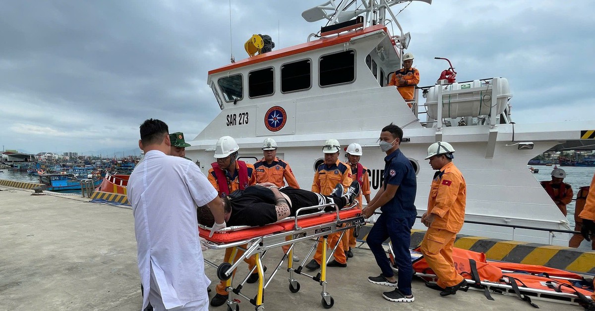 Kịp thời cứu nạn thuyền viên tàu nước ngoài vào sáng 29 Tết