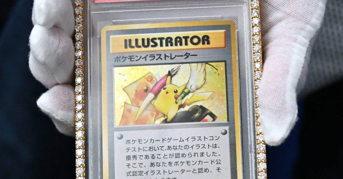 Tấm thẻ bài Pokemon lập kỷ lục Guinness khi bán giá 16,5 triệu USD