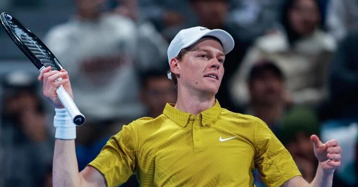 Sinner tái xuất sau trận thua Djokovic tại Úc mở rộng