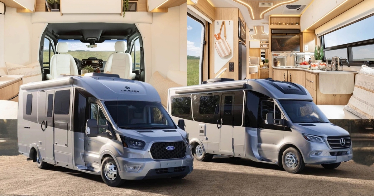 Nhà di động Mercedes-Benz đựng đủ đồ chơi ngoài trời vẫn tiện nghi như căn hộ cao cấp