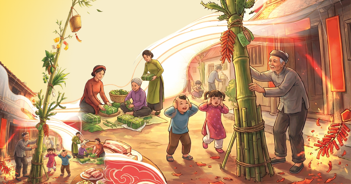 Câu chuyện cây nêu