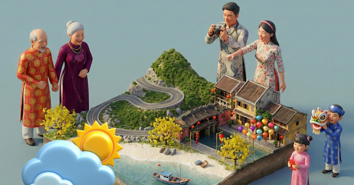 Infographic thời tiết mùng 3 Tết Bính Ngọ