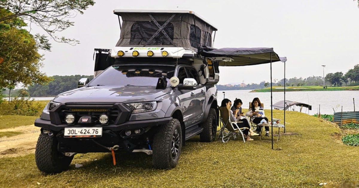 Cứ rảnh là du lịch với nhà di động, gia đình Hà Nội hé lộ cuộc sống thật trên xe bán tải