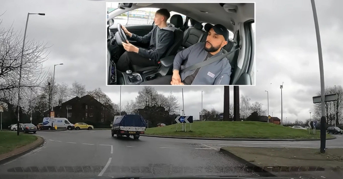 Chưa từng học lái xe chính thức, người đàn ông vẫn gây bất ngờ khi đi thi