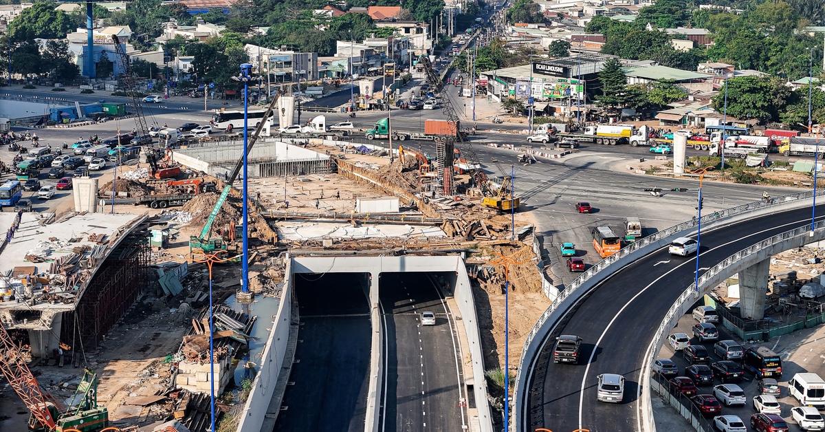 Hầm chui An Phú vừa thông, ô tô từ Mai Chí Thọ ra cao tốc đi lại thế nào?