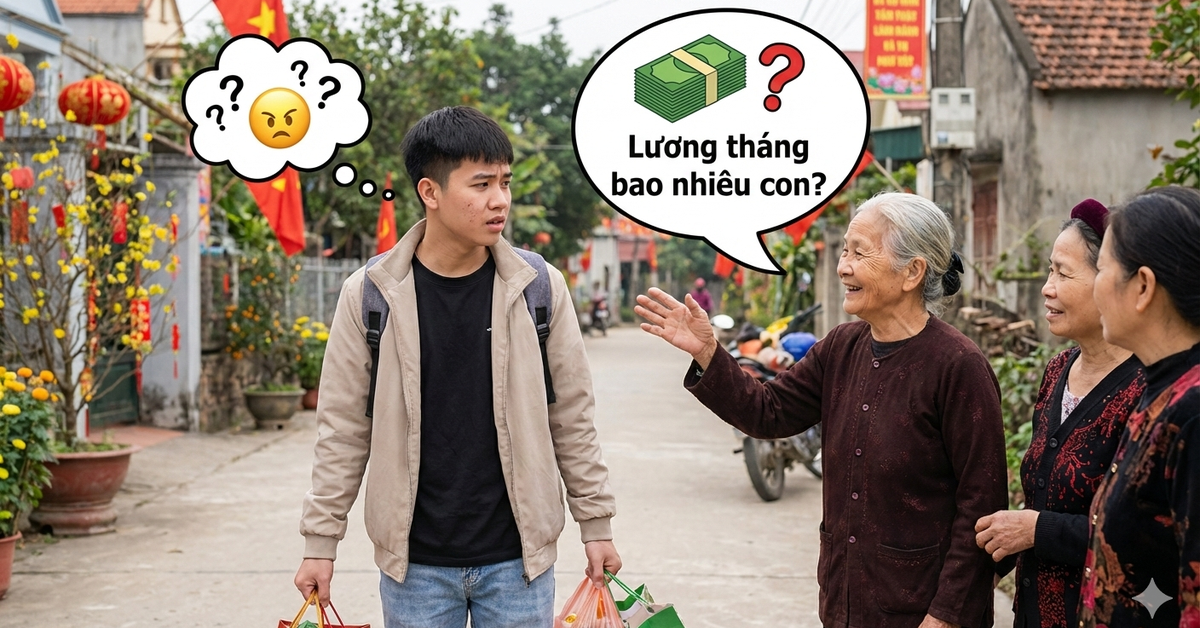 Hỏi lương dịp Tết: Người trẻ nói khác gì săm soi, người lớn bảo thói quen cửa miệng thôi mà!