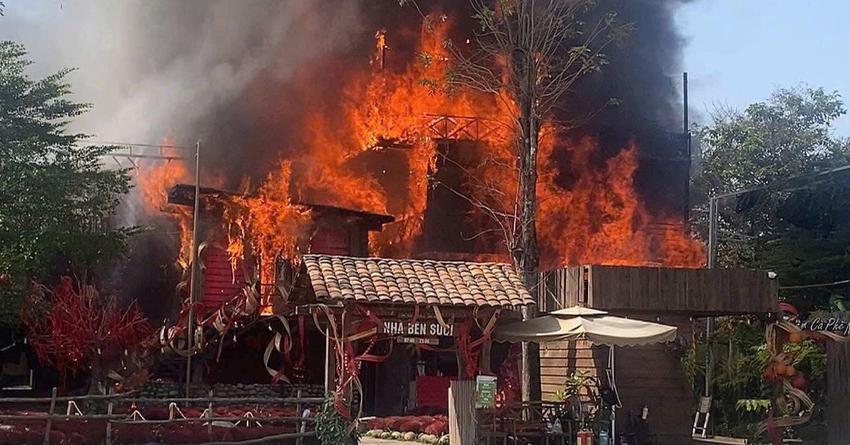Vụ cháy quán cà phê ở phường Hiệp Bình: Ngọn lửa bùng phát tại nhà kho chứa vật dụng