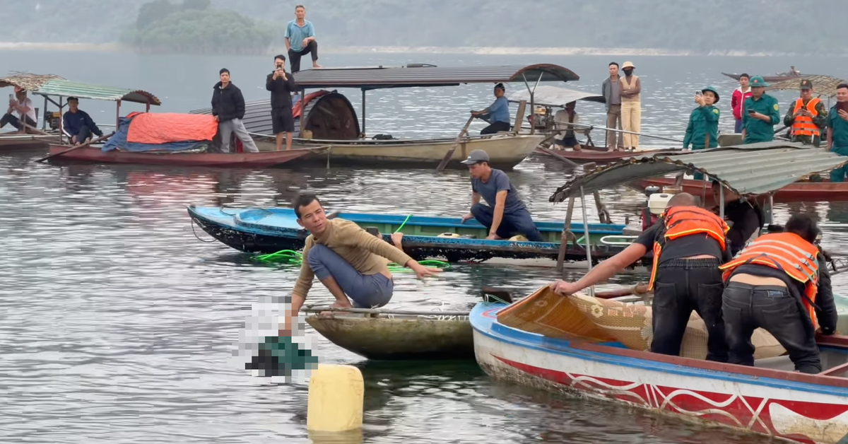 Vụ chìm tàu ở hồ Thác Bà: Đã tìm thấy 6/6 thi thể nạn nhân