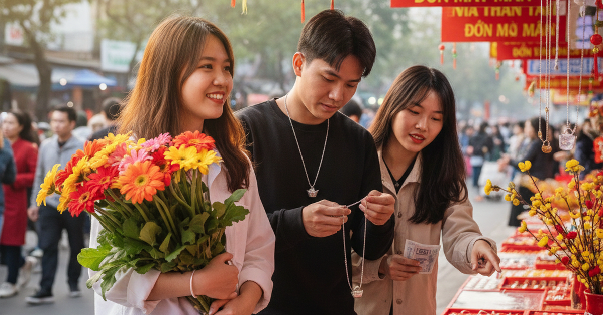 Mách nhau không chen mua vàng ngày vía Thần Tài, người trẻ bày cách 'hút lộc' bất ngờ