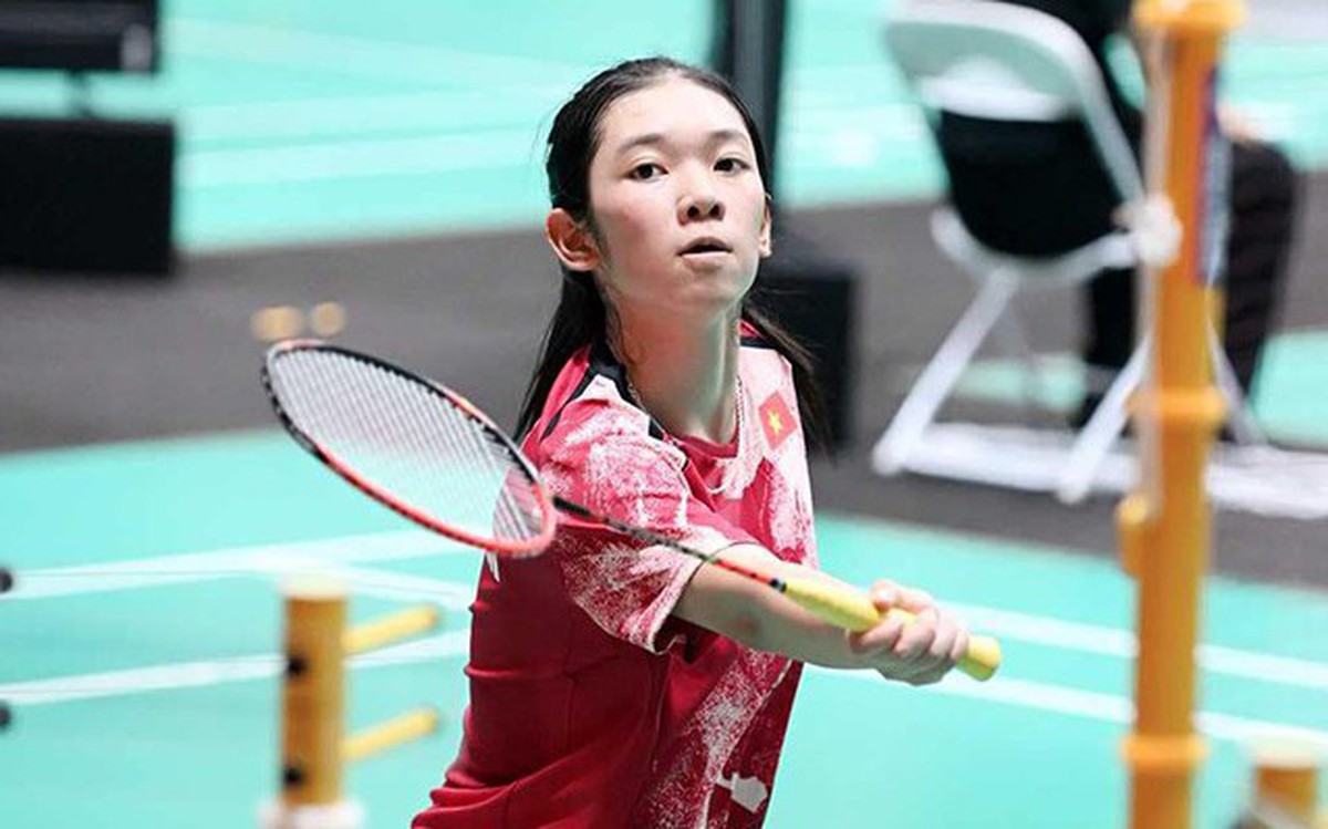Cô gái 15 tuổi Việt Nam thăng tiến mạnh nhất làng cầu lông thế giới trong năm qua