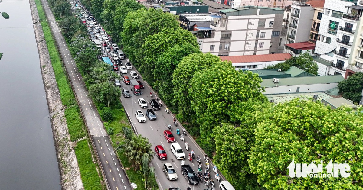 Đề xuất phương án xây cầu cạn để mở rộng đường vành đai 2 đoạn Ngã Tư Sở - Cầu Giấy