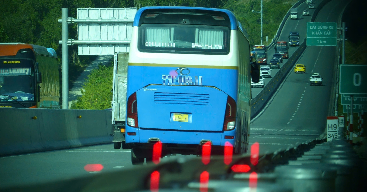 Một ngày, 45 xe khách, ô tô vi phạm tốc độ trên cao tốc từ TP.HCM đến Khánh Hòa