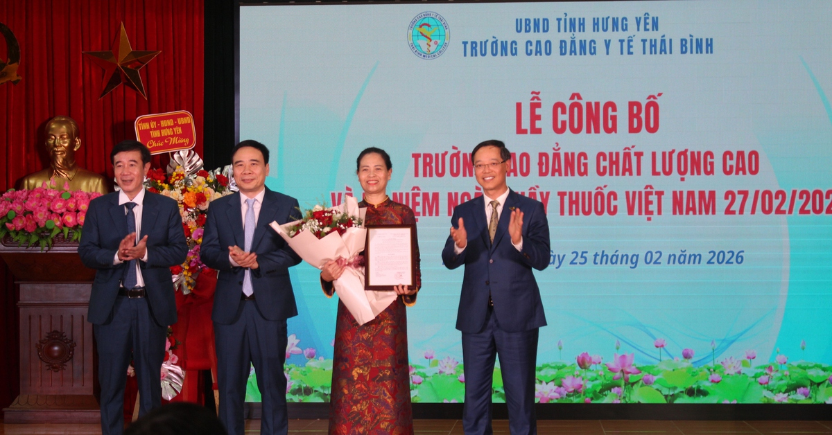 Trường cao đẳng y tế đầu tiên được công nhận chuẩn chất lượng cao, hướng tới hội nhập quốc tế