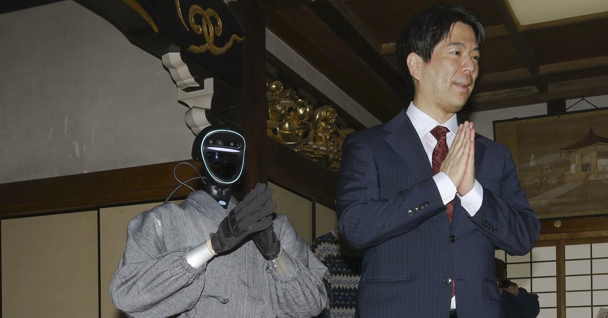 Nhật Bản ra mắt nhà sư robot có thể tư vấn chuyện tâm linh