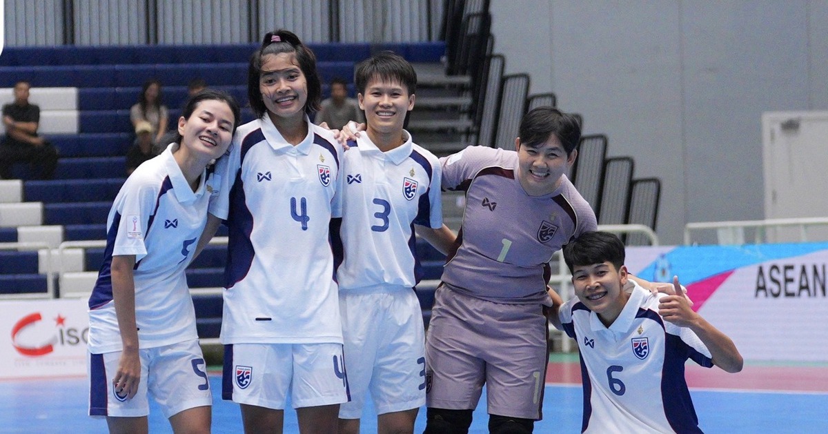 Xác định 2 trận bán kết Giải futsal nữ Đông Nam Á 2026: Việt Nam đấu Thái Lan