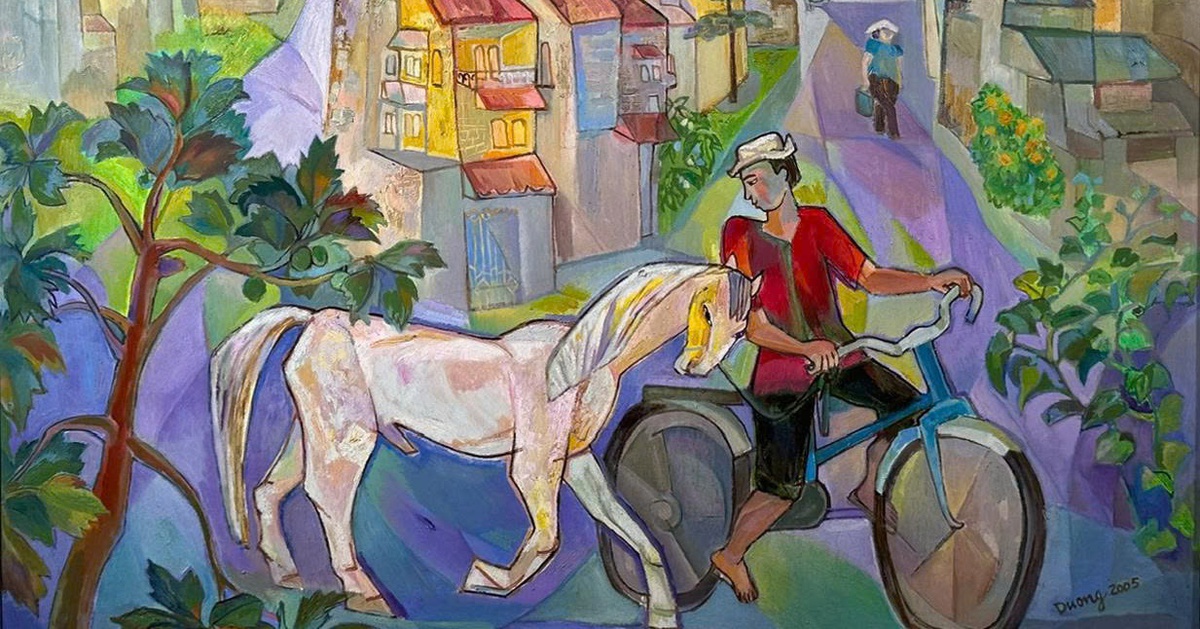 Cuối cùng, hai đường thẳng song song cũng gặp nhau trong hội họa