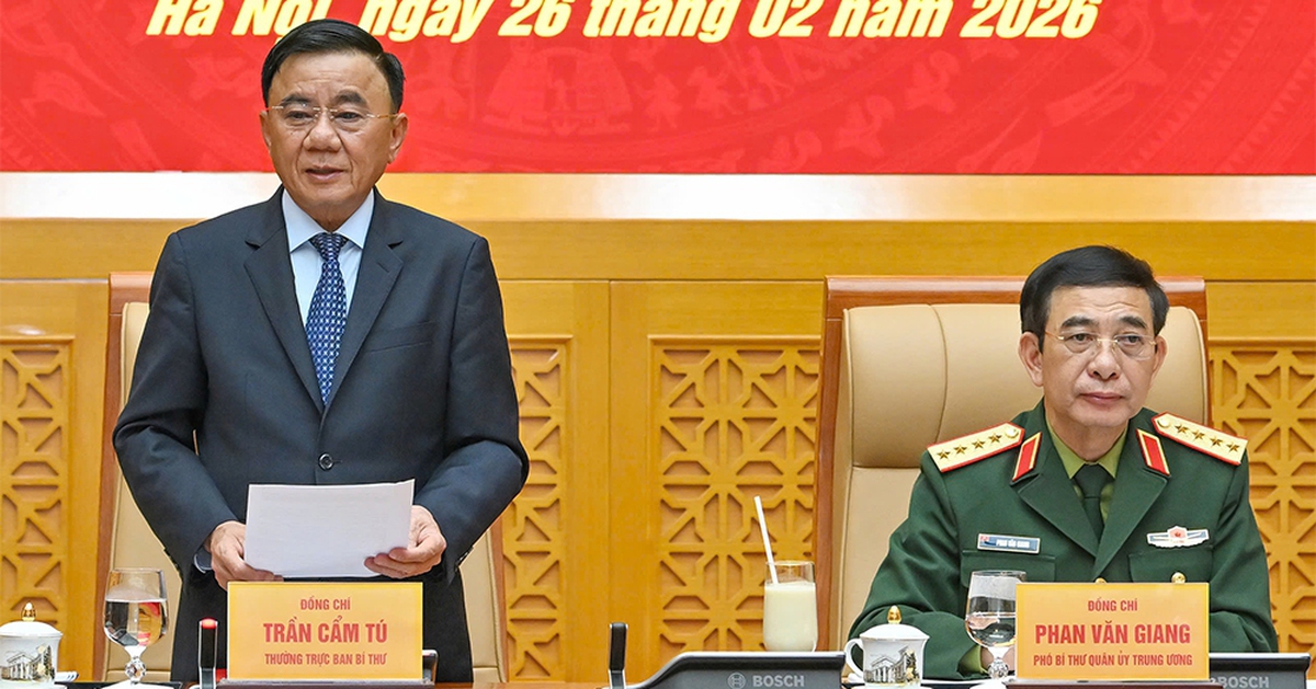 Công bố quyết định kiểm tra, giám sát của Bộ Chính trị với Ban Thường vụ Quân ủy Trung ương