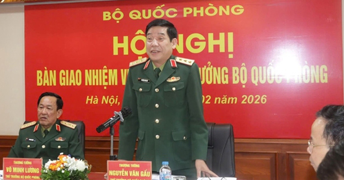 Bàn giao nhiệm vụ Thứ trưởng Bộ Quốc phòng