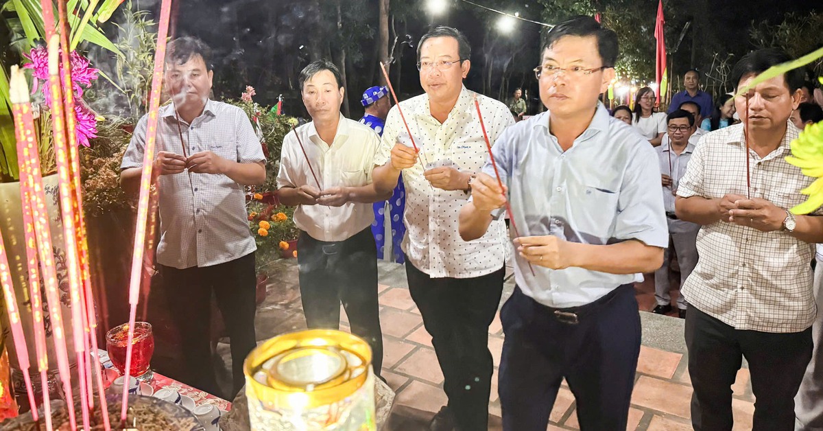 Lễ tế trời đất nền Sơn Xuyên ở Hà Tiên