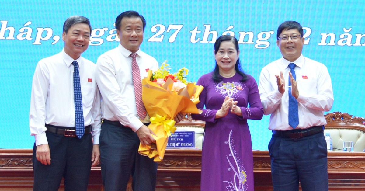 Ông Nguyễn Phước Thiện được bầu làm Phó chủ tịch UBND tỉnh Đồng Tháp