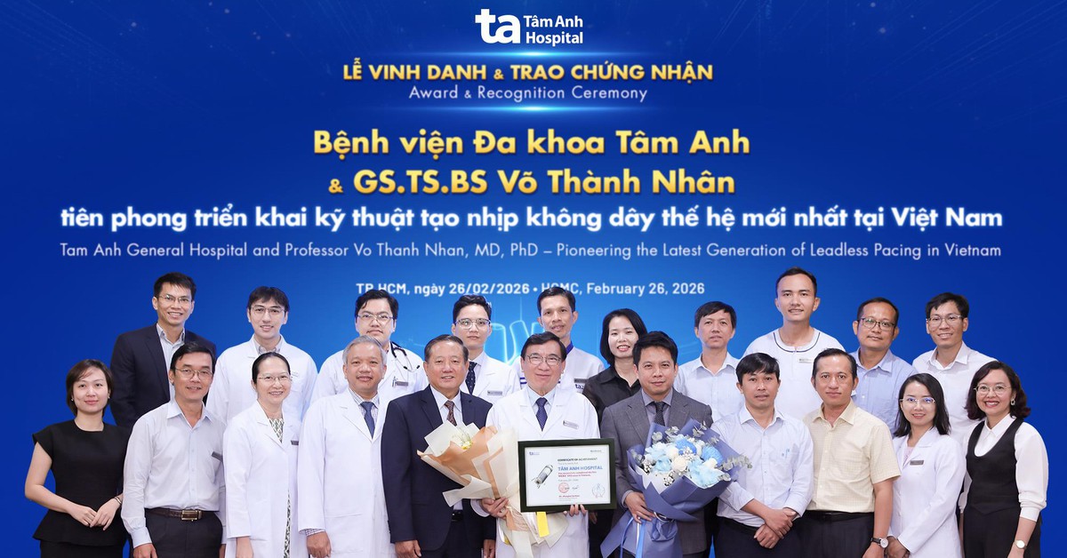 Bệnh viện đầu tiên tại Việt Nam cấy máy tạo nhịp không dây thế hệ mới
