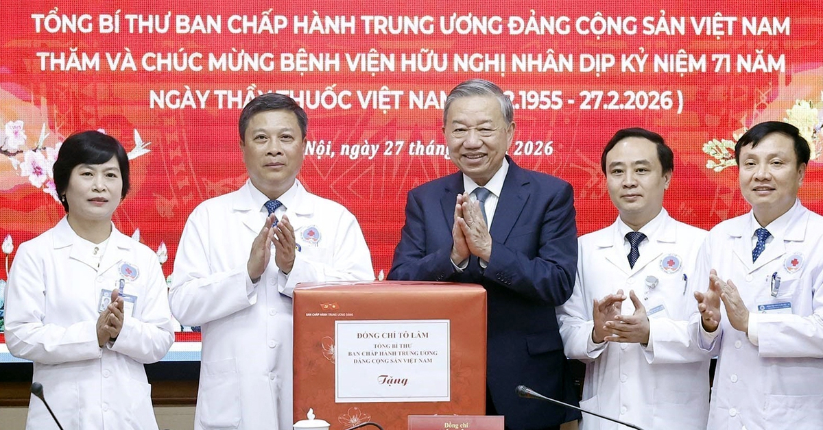 Tổng Bí thư: Giữ vững giá trị cốt lõi của ngành y tế, là lòng nhân ái, là trách nhiệm với người bệnh