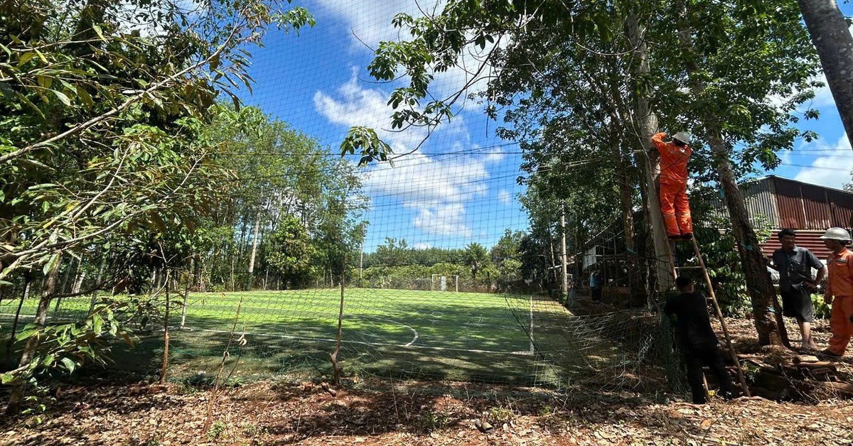 Thiếu niên 14 tuổi nghi bị điện giật chết khi đá bóng