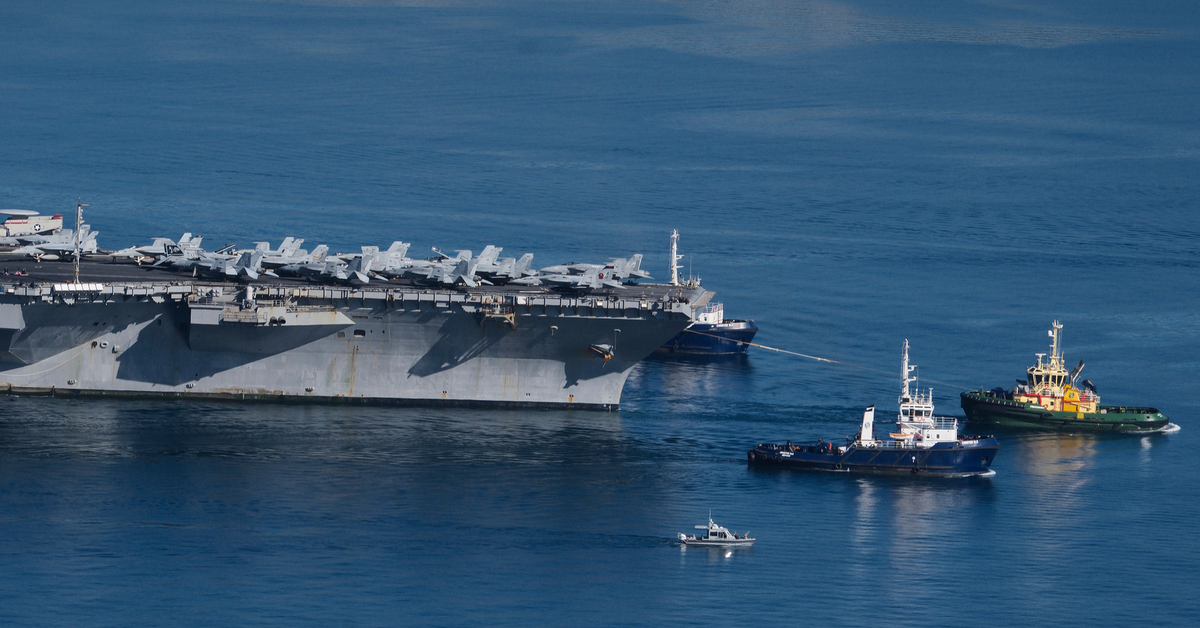 Tàu sân bay USS Gerald Ford đến bờ biển Israel, ông Trump nói 'đôi khi bạn phải dùng vũ lực'