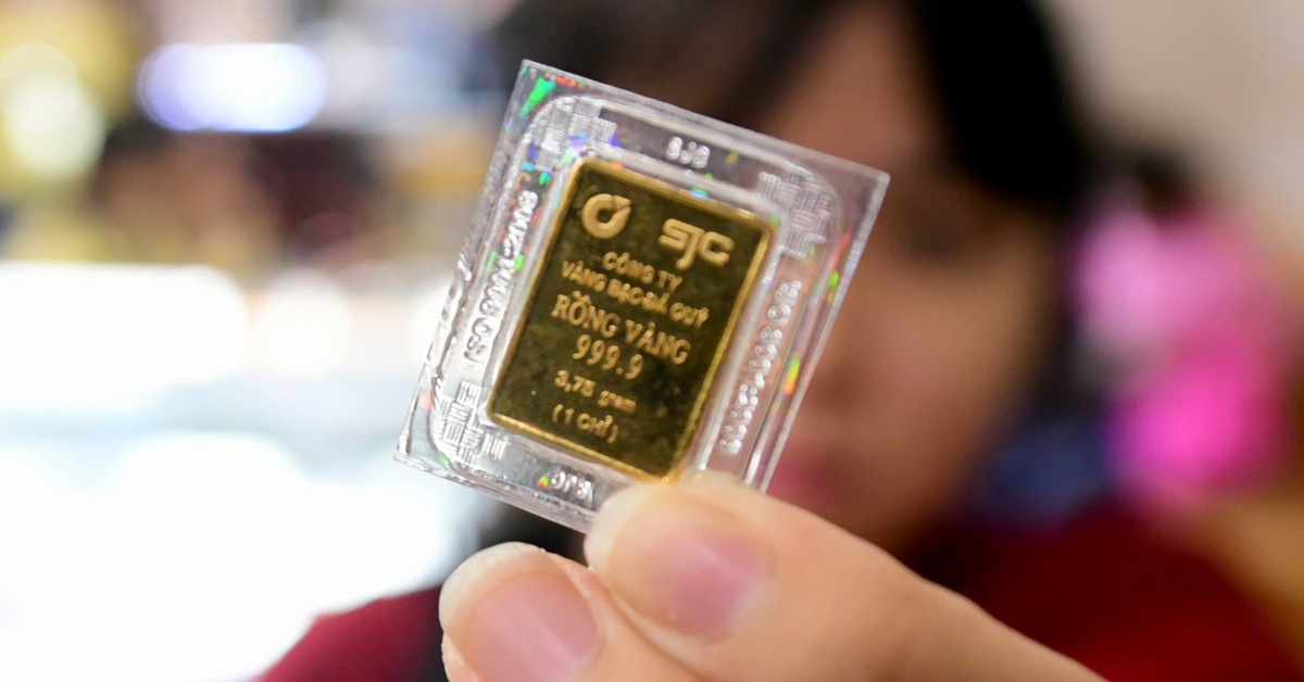 Giá vàng miếng SJC chạm mốc 187 triệu đồng/lượng trước tin Mỹ tấn công Iran
