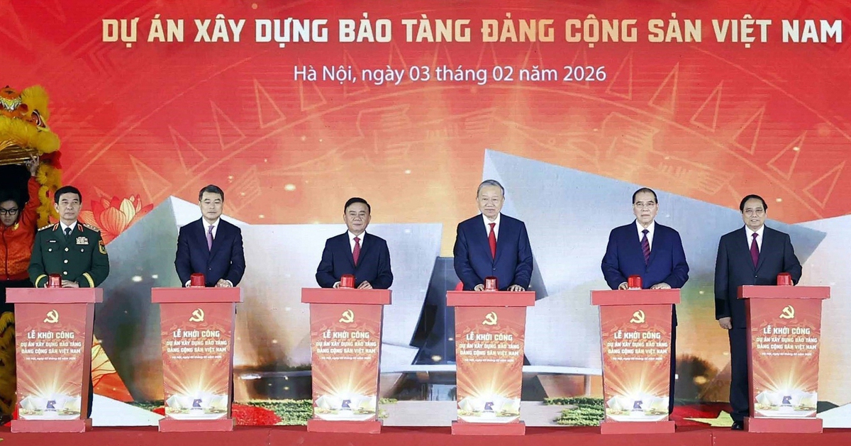 Tổng Bí thư Tô Lâm, Thủ tướng Phạm Minh Chính dự khởi công xây dựng Bảo tàng Đảng Cộng sản Việt Nam