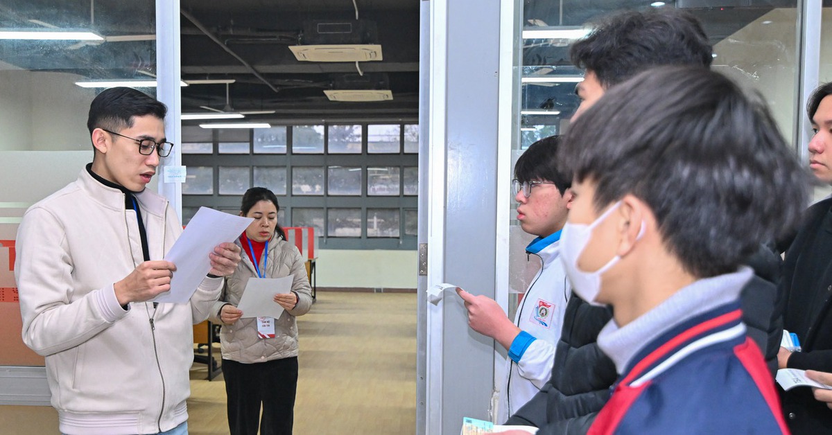 Công bố phổ điểm thi đánh giá tư duy đợt đầu tiên năm 2026, thủ khoa là HS Hưng Yên