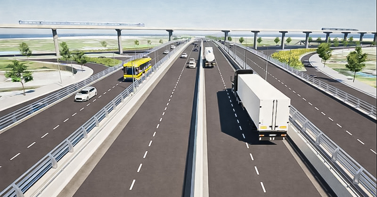 Ngắm phối cảnh 10km quốc lộ 1 cửa ngõ phía tây của TP.HCM khi nâng cấp