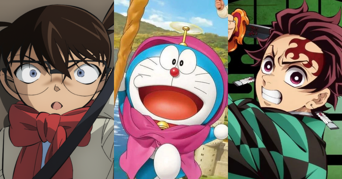 Conan, Doraemon và Thanh gươm diệt quỷ dẫn đầu các phim vượt mốc tỉ yen năm 2025