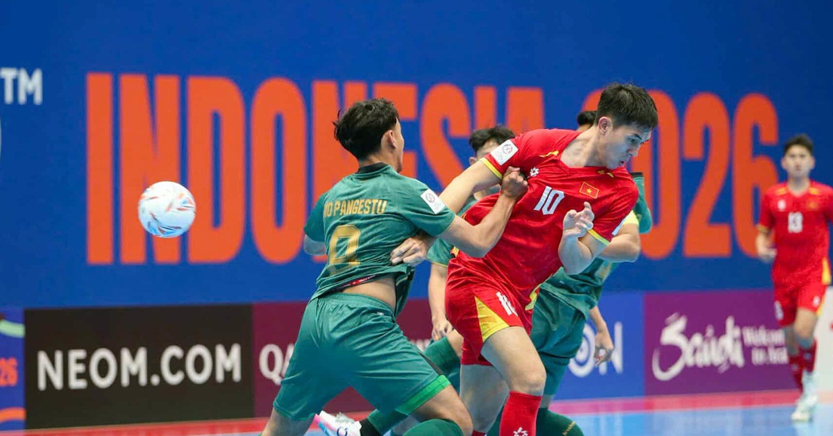 Thua Indonesia, futsal Việt Nam bị loại tại Giải futsal châu Á