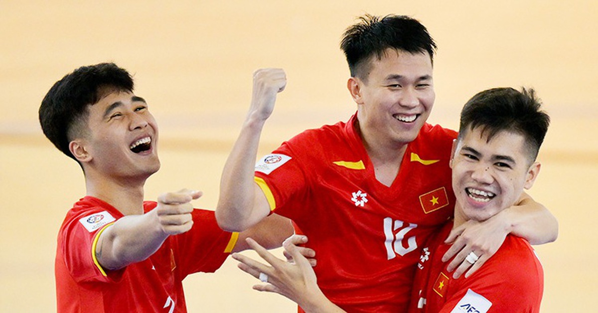 Futsal Việt Nam muốn tái lập chiến tích năm 2016